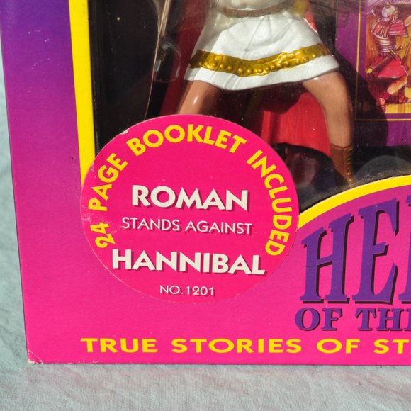 1995 heroes of the world roman empire hannibal 1201 action figures NIB (T145) - Picture 6 of 7
